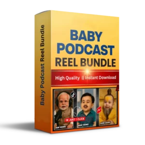 Baby Podcast Reel Videos by Digizenly With Onle Lakh Extra Reels Instagram Course